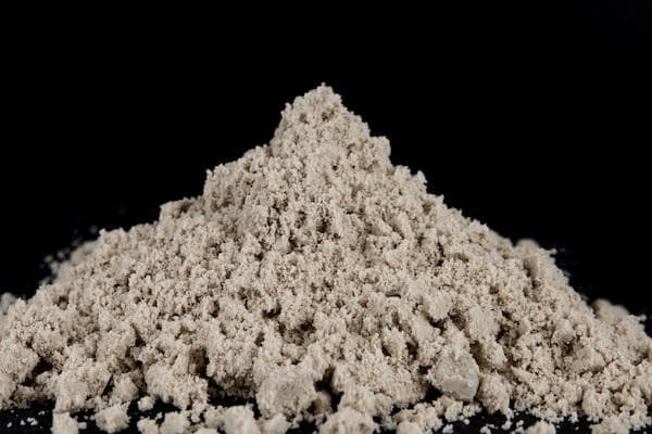 Tas de micro-sable blanc
